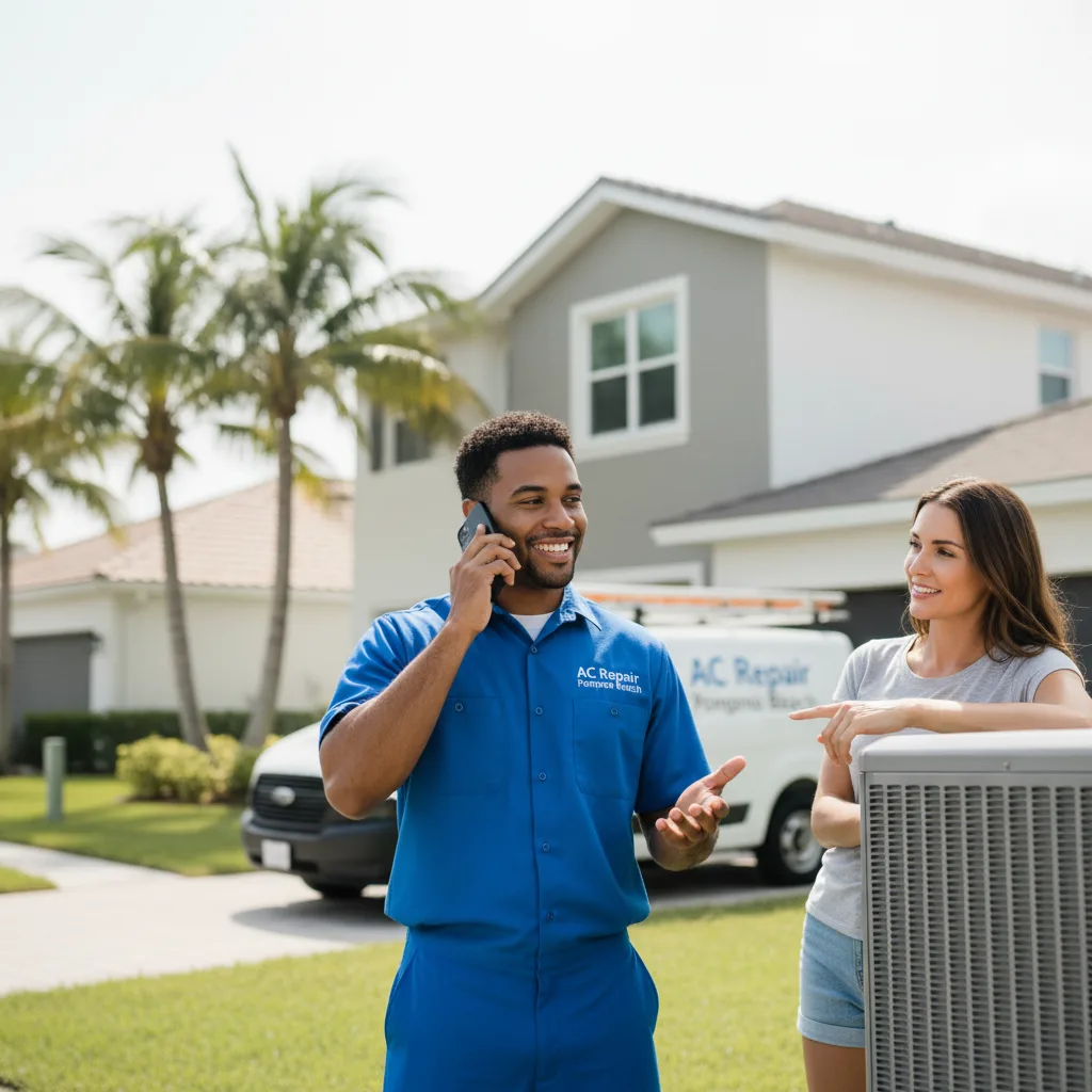 AC Repair Pompano Beach customer support in Liberty
